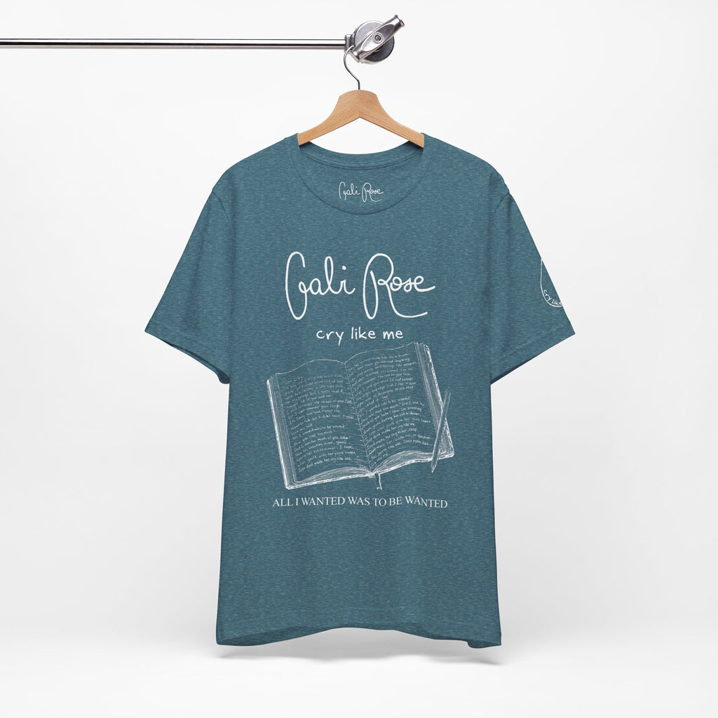 Gabi Rose "cry like me" tee - Singer/Songwriter merch