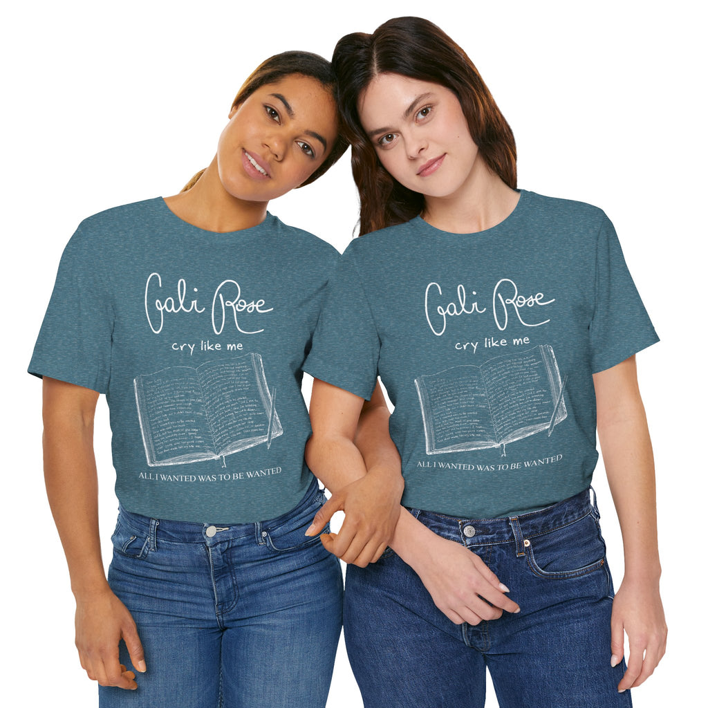 Gabi Rose "cry like me" tee - Singer/Songwriter merch